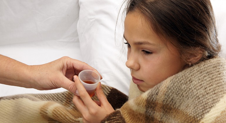 Antibióticos para la tos seca en niños